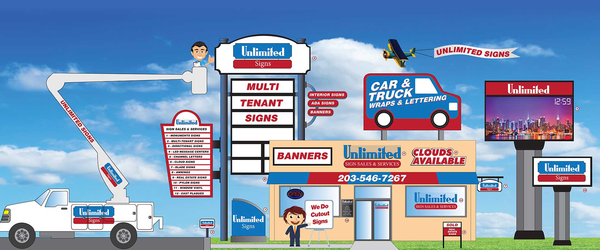 What Are The Benefits Offered By Advertisement Signs?  